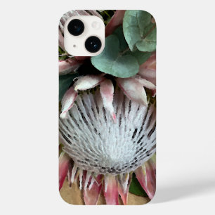 Protea watercolor iPhone case