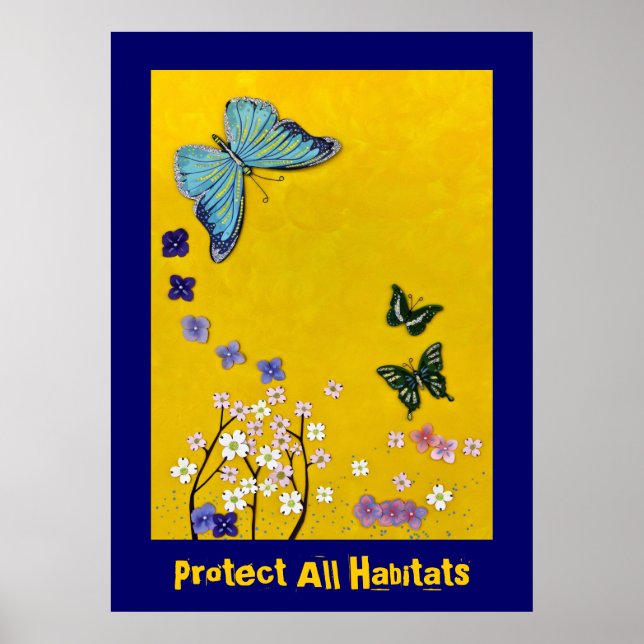 Protect All Habitats Poster (Front)