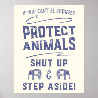 Protect Animals Poster