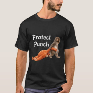 Protect baby monkey punch  T-Shirt
