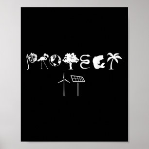 Protect Climate Awareness Environment Protection Poster