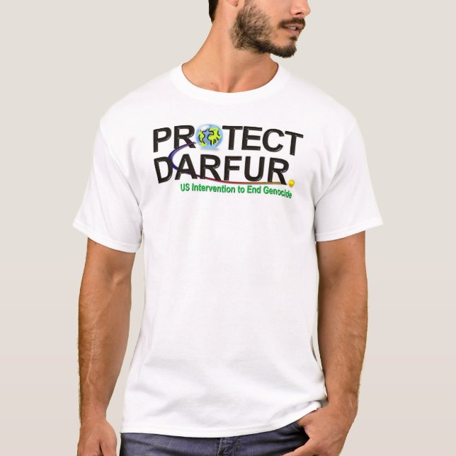 Protect Darfur T-Shirt (Front)