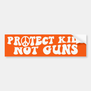 Protect Kids Not Guns Gun Reform Bumper Sticker