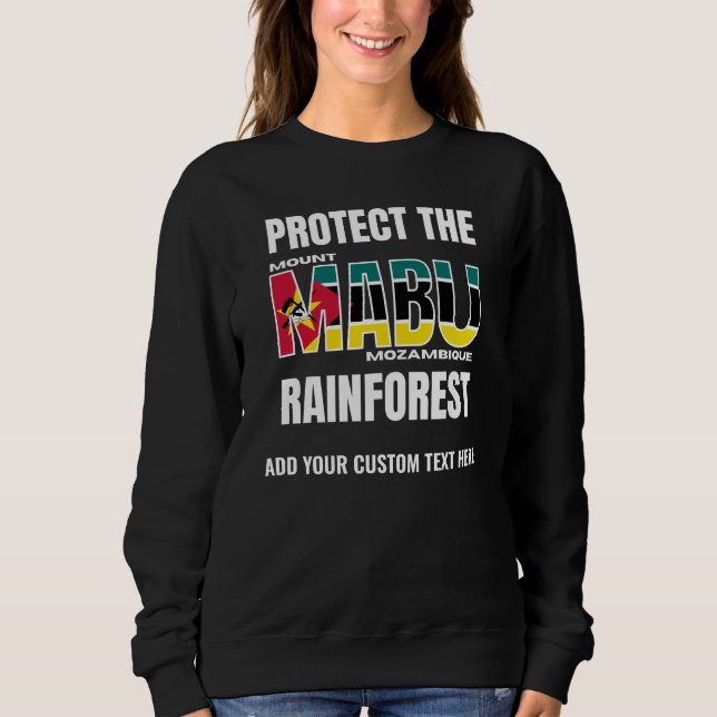 Protect MOUNT MABU RAINFOREST  Sweatshirt (Front)