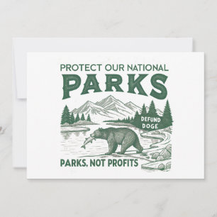 Protect Our National Parks Defund Doge Parks Invitation