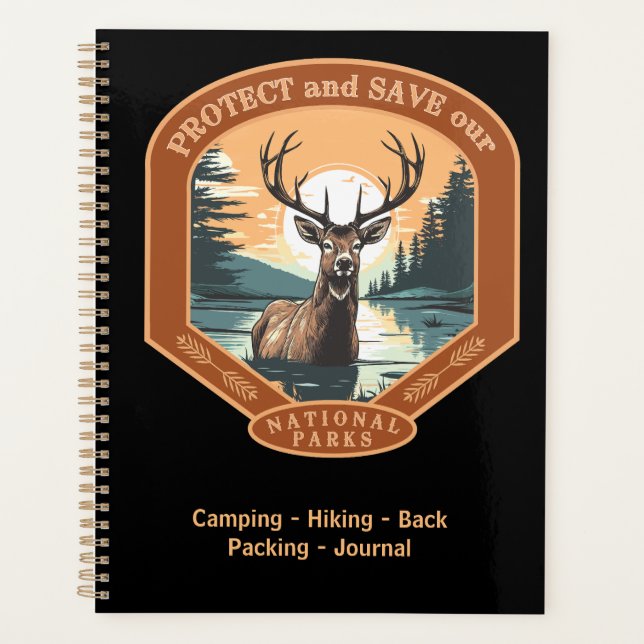 Protect our National Parks Planner (Front)