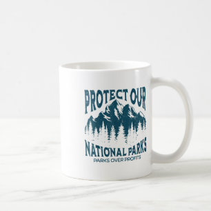 Protect Our National Parks Retro Vintage Womens Me Coffee Mug