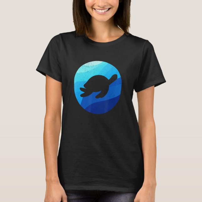 Protect Our Ocean Protect Our Future Tee Turtle Oc (Front)