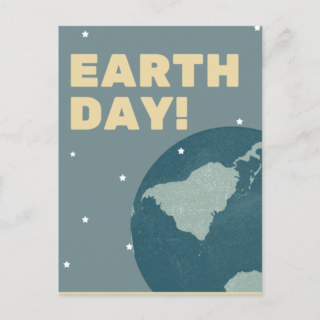 Protect Our Planet , April 22 Postcard (Front)