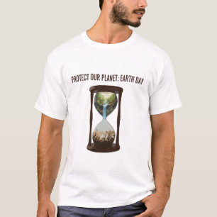 Protect Our Planet Earth Day Environmental Awaren T-Shirt