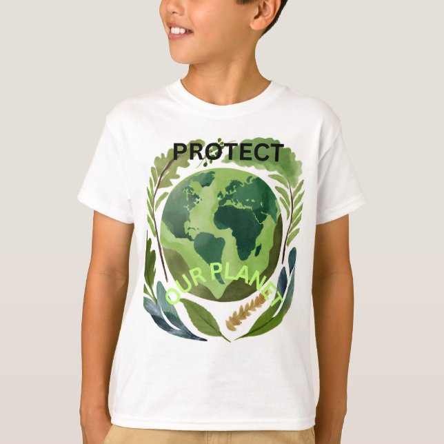 Protect our planet T-Shirt (Front)