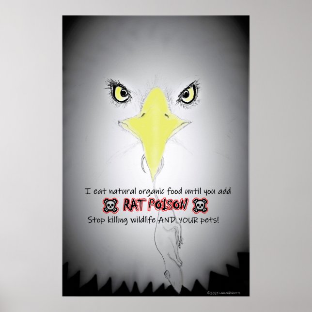 PROTECT OUR WILDLIFE FROM RAT POISON POSTER (Front)
