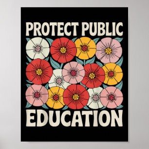 Protect Public Education  Poster