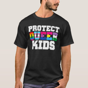 Protect Queer Kids LGBT Awareness Gay Lesbian T-Shirt