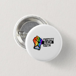 Protect Queer Youth 3 Cm Round Badge