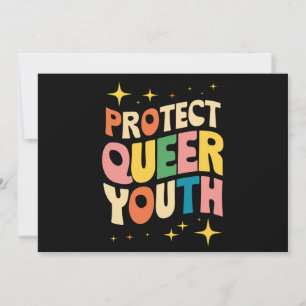 Protect Queer Youth Protect Trans Kids LGBTQ Invitation