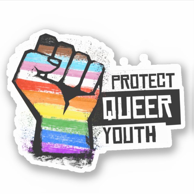 Protect Queer Youth Sticker (Front)