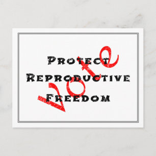 Protect Reproductive Freedom Vote Postcard