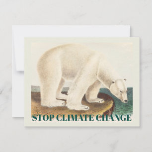 Protect the Arctic Polar Bear Climate Change Art