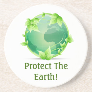 Protect The Earth Coaster