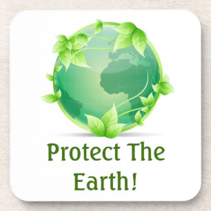 Protect The Earth Coaster