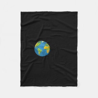 Protect The Earth, Earth Day, Save Our Planet _1  Fleece Blanket