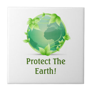 Protect The Earth Tile