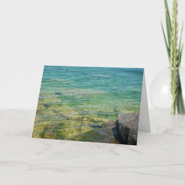 Protect the environment. thank you card (Front)