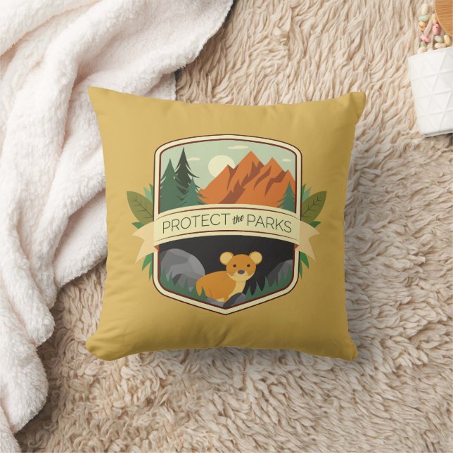 Protect the Parks Pika Cushion (Blanket)