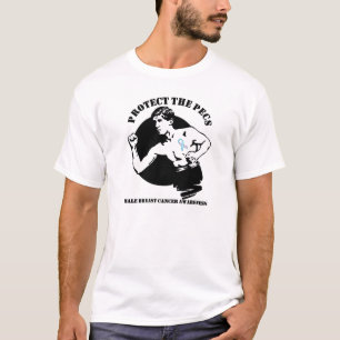 Protect the Pecs Male Breast Cancer T-Shirt