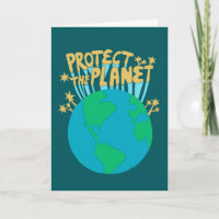PROTECT THE PLANET Eco Green Save Earth