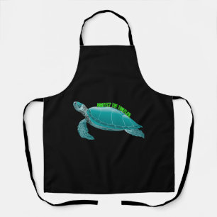 Protect the turtles apron