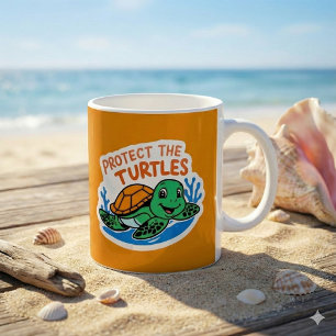 Protect The Turtles Mug