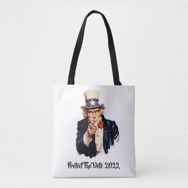 Protect The Vote 2022 Tote Bag (Front)