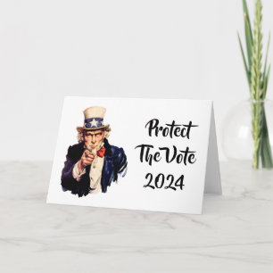 Protect The Vote 2024 Card