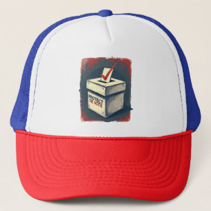 Protect the Vote Trucker Hat