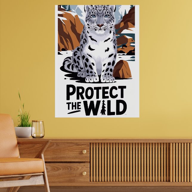 Protect The Wild Poster (Living Room 2)
