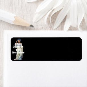 Protect Thy Neighbor Return Address Label