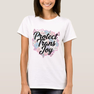 Protect Trans Joy Floral Women’s Tee