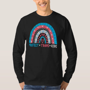 Protect Trans Kid Lgbt Pride Support Transgender L T-Shirt