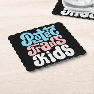 Protect Trans Kids Coasters