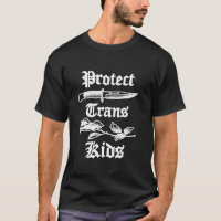 Protect Trans Kids Knife LGBTQ Rose Ally Trans Pri