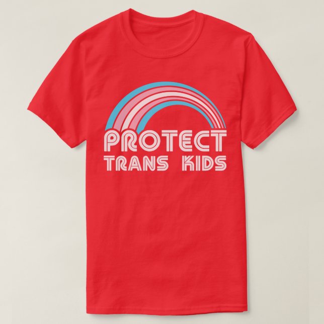 Protect Trans Kids LGBT Pride Lgbtq Pride Month Eq T-Shirt (Design Front)