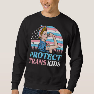 Protect Trans Kids Lgbt Support Transgender Lgbt P Sweatshirt