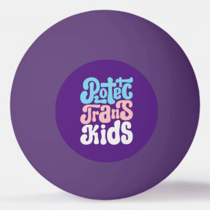 Protect Trans Kids Ping Pong Balls