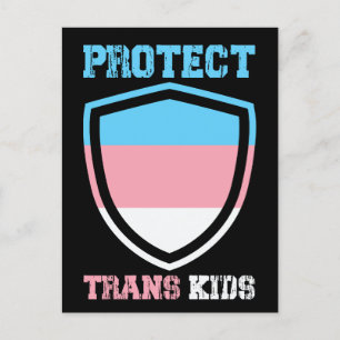 Protect Trans Kids Postcard