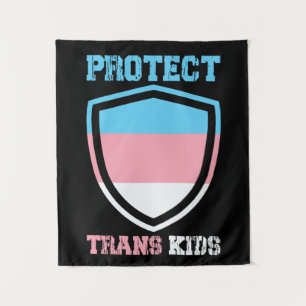 Protect Trans Kids Tapestry