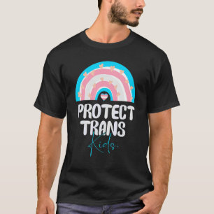 Protect Trans Kids Transgender Flag Lgbt Pride T-Shirt