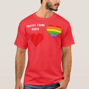 Protect Trans Youth LGBT Pride Month Tee LGBTQ Sup
