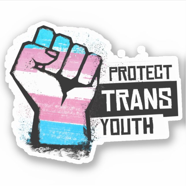 Protect Trans Youth - Pride Fist (Front)